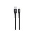 Fabric SA21I - Cavo in Tessuto da USB a Lightning, 1.5M, 2.4A, Nero