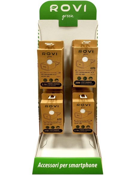 Espositore Hooks Charger - Green