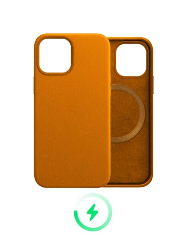 Leather MagSafe - iPhone 14 Orange