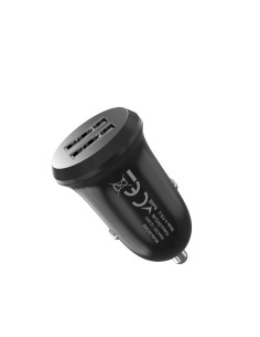 Car Charger SC300 - 2 porte USB, 2.4A Black 2