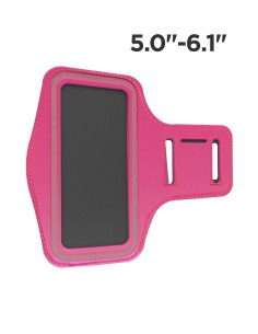 Armband - Sports armband Fuchsia 5.0" - 6.1"