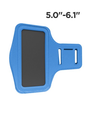Armband - Fascia sportiva da braccio Blue 5.0" - 6.1"