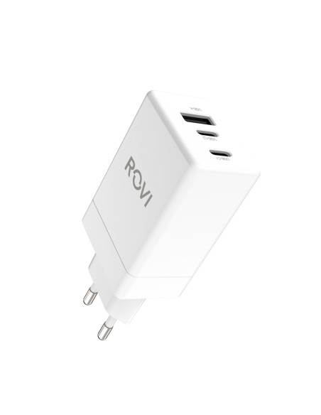 SALES GaN 65W Fast Charger 2x USB-C - 1USB A
