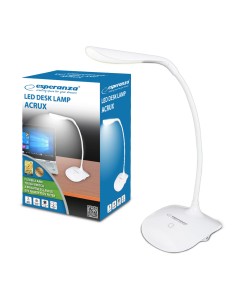Acrux - Lampada da Tavolo Bianca