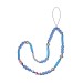 Blue - Long Phone Beads with Charms