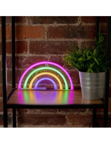 Rainbow Neon LED Lamp, Multicolour