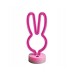 Rabbit - Lampada Neon LED con base