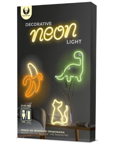 Lampada da muro a neon a forma di unicorno con LED.