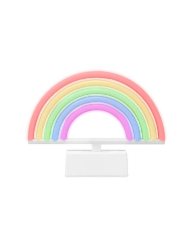 Rainbow - Lampada Neon LED with stand base