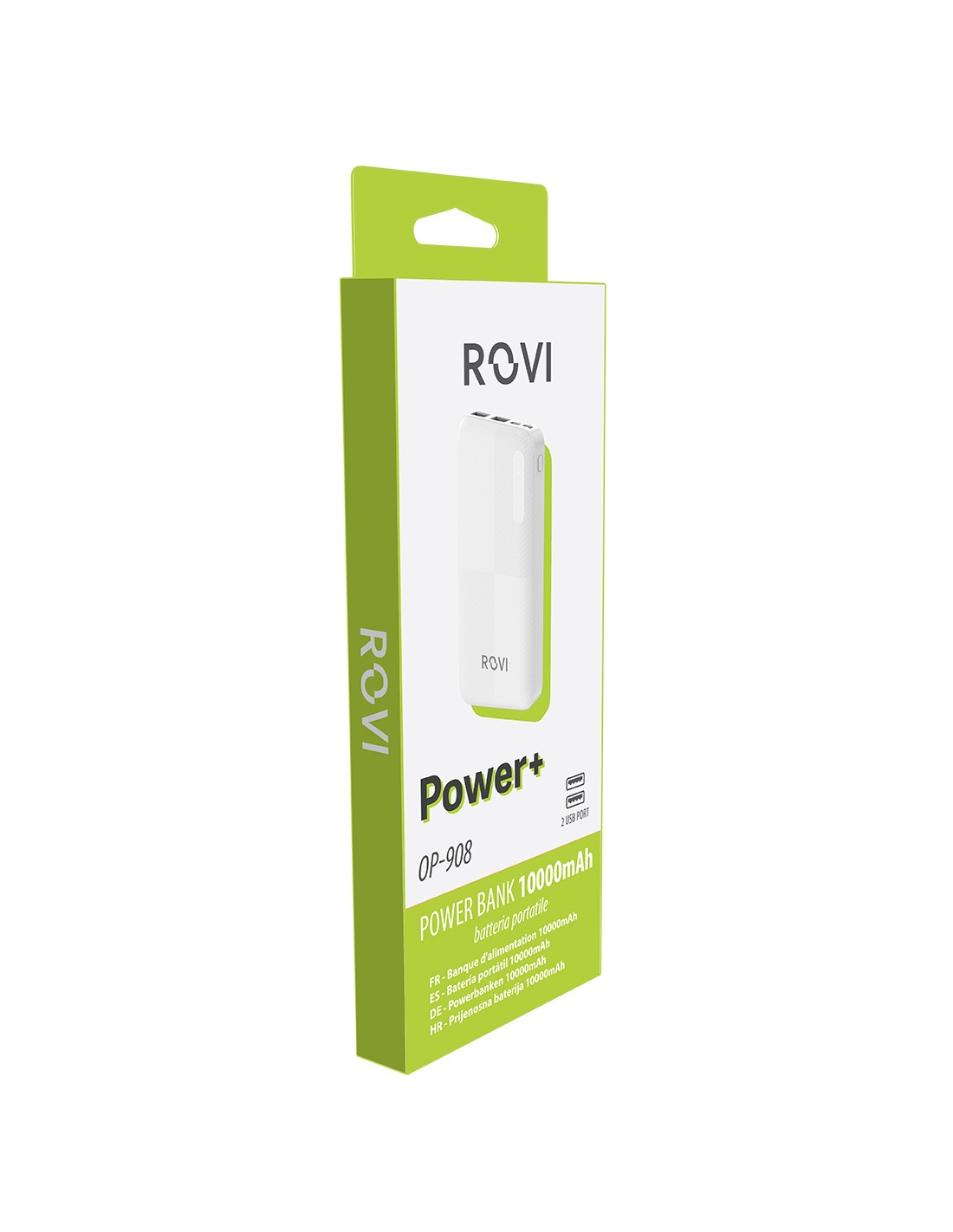 POWERBANK CARICATORE 5000MAH PORTATILE PICCOLO MINI 1 PORTA USB POWER BANK