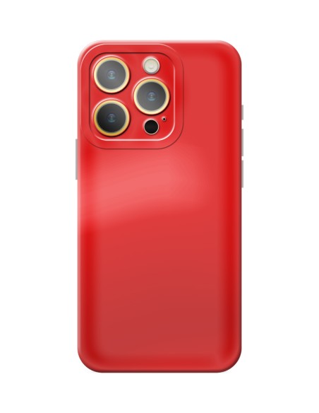 Cover effetto metallizzato satinato con vetrini fotocamera rimovibili