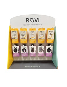 Espositore Hooks PLUS con Auricolari wireless 30pz in 5 modelli | Rovi