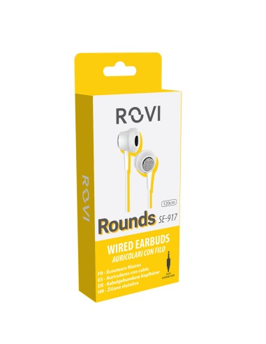 Auricolari a filo con connettore Jack 2,5mm Bianchi