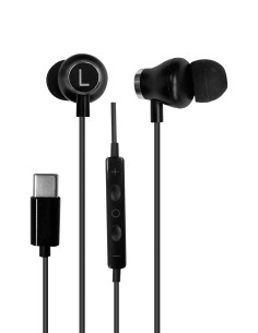 Auricolari a filo con connettore Type-C Bianchi