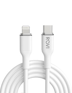 PVC Type-C / Lightning charging and data cable