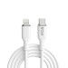 Striped - PVC Type-C to Lightning Cable (100cm)