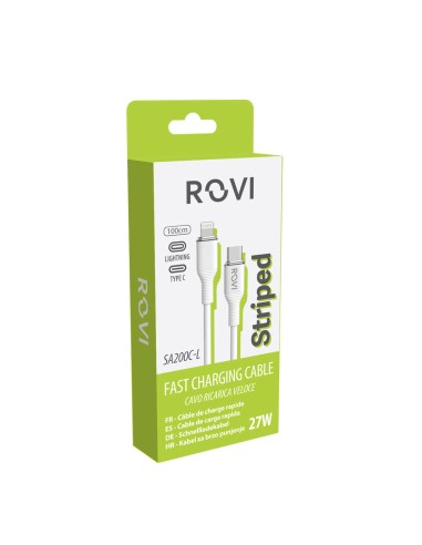 Cavo ricarica e dati Type-C / Lightning in PVC