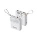 LX21 Power - Power Bank con cavi 10000 mAh White