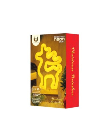 Lampada da muro a neon a forma di dinosauro con LED.