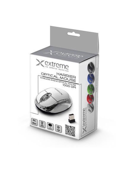 Harrier - 3D Mouse / 1000 dpi Wireless USB, White