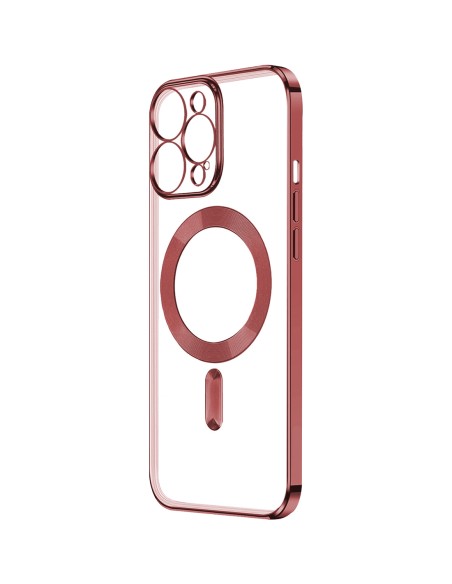 iPhone 14 Pro - Cover MagSafe con bordi cromati
