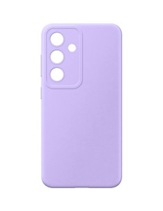 Galaxy S24 FE - Cover Morbida in Silicone Effetto Soft Touch Rivestita in Microfibra