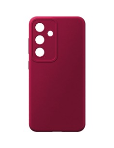 Galaxy S24 FE - Cover Morbida in Silicone Effetto Soft Touch Rivestita in Microfibra