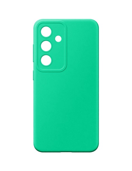 Galaxy S24 FE - Soft Touch Effect Silicone Cover Coated in Microfibre