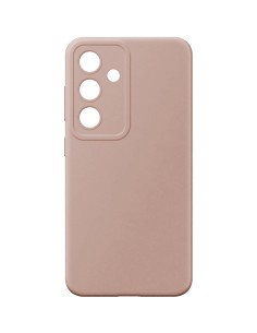 Galaxy S24 FE - Cover Morbida in Silicone Effetto Soft Touch Rivestita in Microfibra