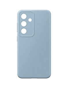 Galaxy S24 FE - Cover Morbida in Silicone Effetto Soft Touch Rivestita in Microfibra
