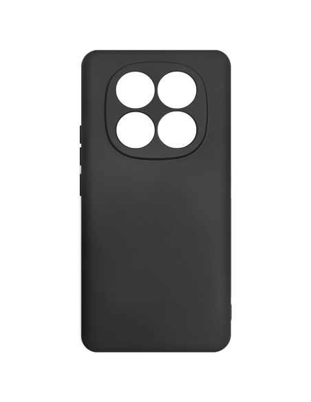 Xiaomi Redmi Note 14 Pro - Soft Touch Effect Silicone Cover Coated in Microfibre