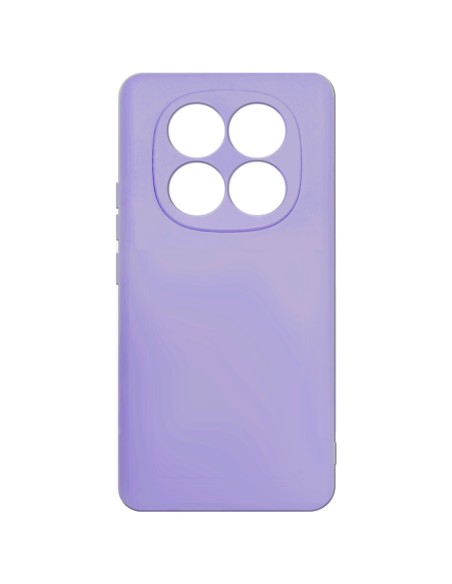 Xiaomi Redmi Note 14 Pro - Soft Touch Effect Silicone Cover Coated in Microfibre