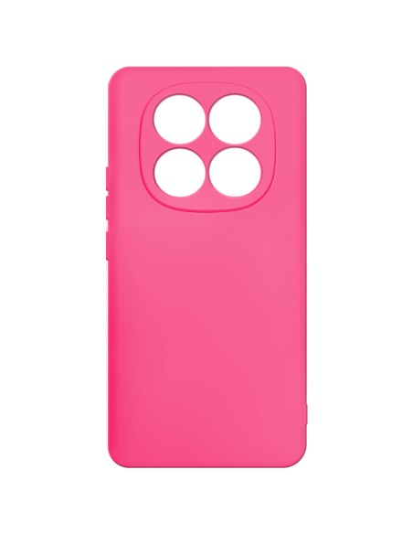 Xiaomi Redmi Note 14 Pro - Soft Touch Effect Silicone Cover Coated in Microfibre