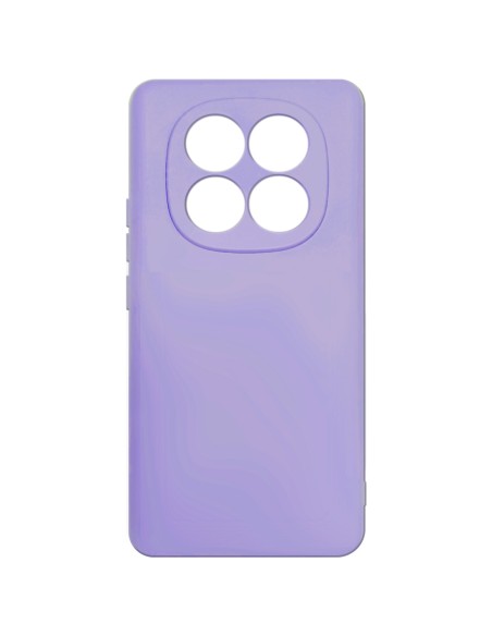 Xiaomi Redmi Note 14 Pro Plus - Cover Morbida in Silicone Effetto Soft Touch Rivestita in Microfibra