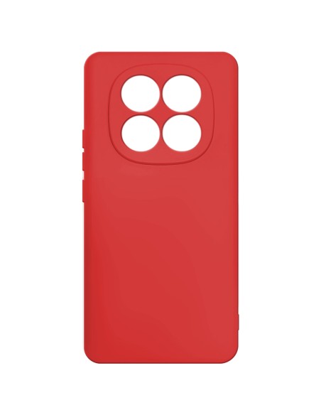 Xiaomi Redmi Note 14 Pro Plus - Soft Touch Effect Silicone Cover Coated in Microfibre