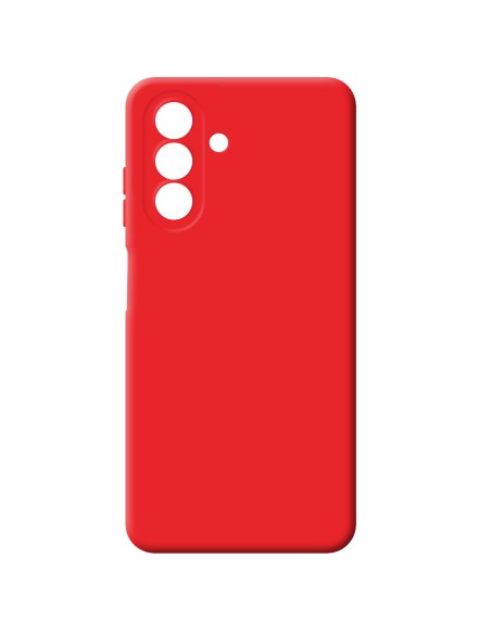 Galaxy A56 - Cover Morbida in Silicone Effetto Soft Touch Rivestita in Microfibra