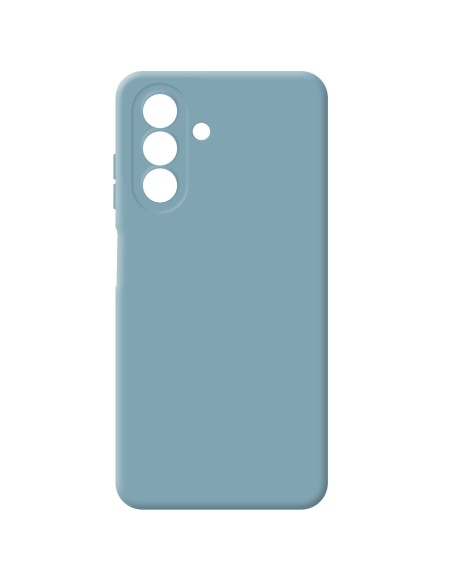 Galaxy A56 - Cover Morbida in Silicone Effetto Soft Touch Rivestita in Microfibra