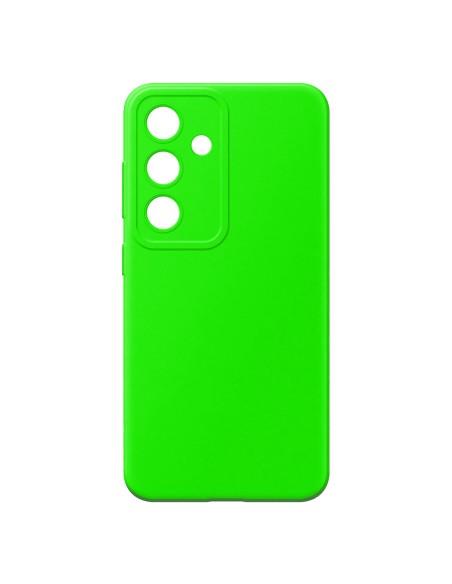 Samsung S25 - Soft Touch Effect Silicone Cover Coated in Microfibre