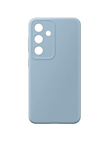 Samsung S25 Plus - Soft Touch Effect Silicone Cover Coated in Microfibre