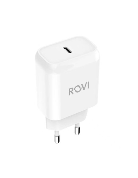 Fast Charger ST776 - 1 porta USB-C, 25W, PD White
