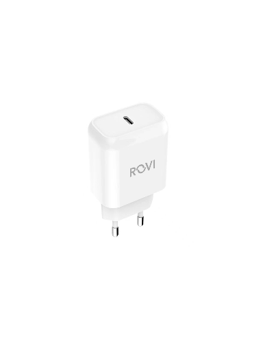 Fast Charger ST776 - 1 porta USB-C, 25W, PD White
