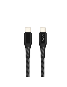 Fabric SA32 - Fabric Cable Type-C to Type-C, 1.5M, 60W, Black 2
