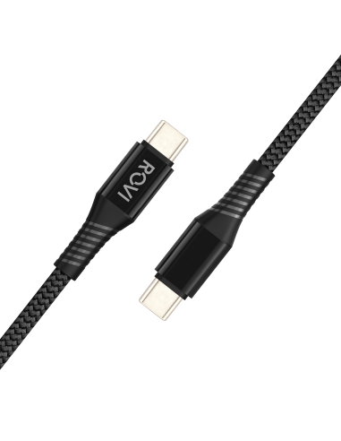 Fabric SA32 - Fabric Cable Type-C to Type-C, 1.5M, 60W, Black