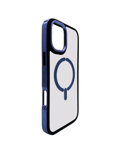 Rovi Mag-Metal cover magsafe for  For iPhone 16 Blue