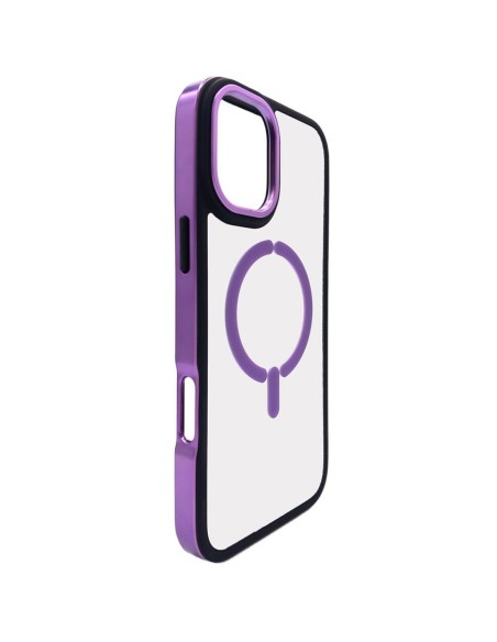 Rovi Mag-Metal cover magsafe for  for iPhone 16 Pro Black