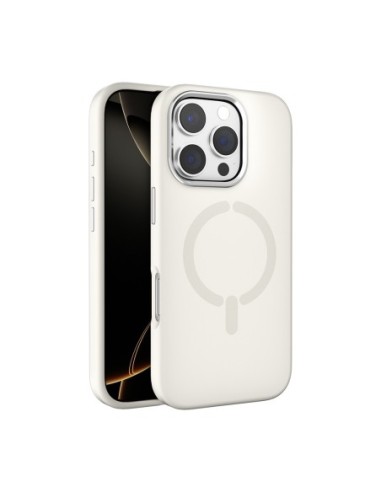 Rovi Mag-Soft iphone 15 White - Cover MagSafe morbida White