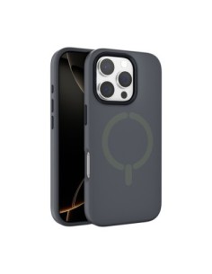 Rovi Mag-Soft iPhone 15 Pro Grey - Cover MagSafe morbida Grey