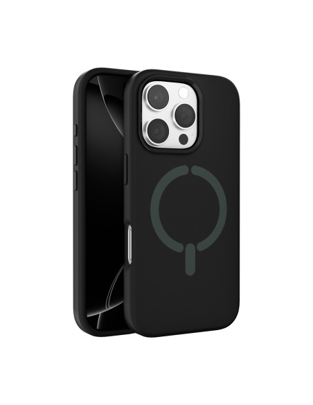 Rovi Mag-Soft iPhone 15 Pro Max Black - Cover MagSafe morbida Black