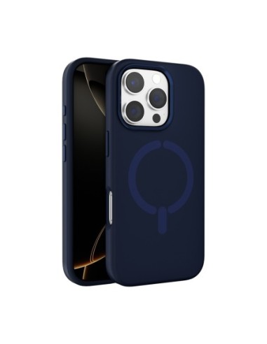 Rovi Mag-Soft iphone 16 Dark Blue - Cover MagSafe morbida Dark Blue