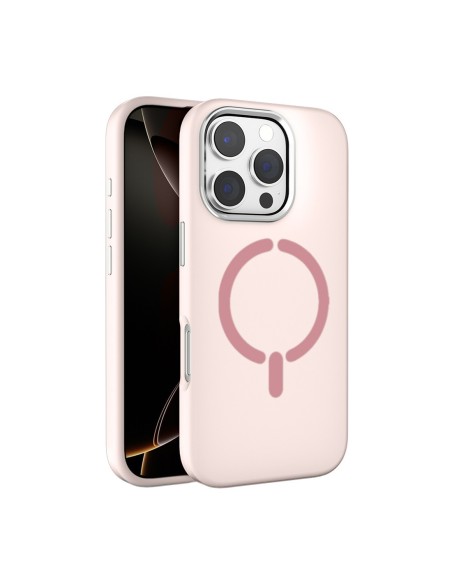 Rovi Mag-Soft iPhone 16 Pro Max  Pink - Cover MagSafe morbida Pink